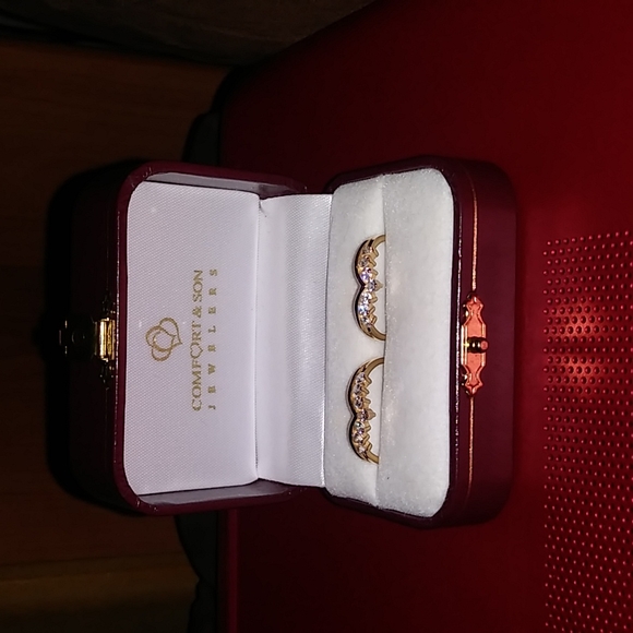 14K SOLID Yellow GOLD Ring Guard / Enhancers - Picture 8 of 17